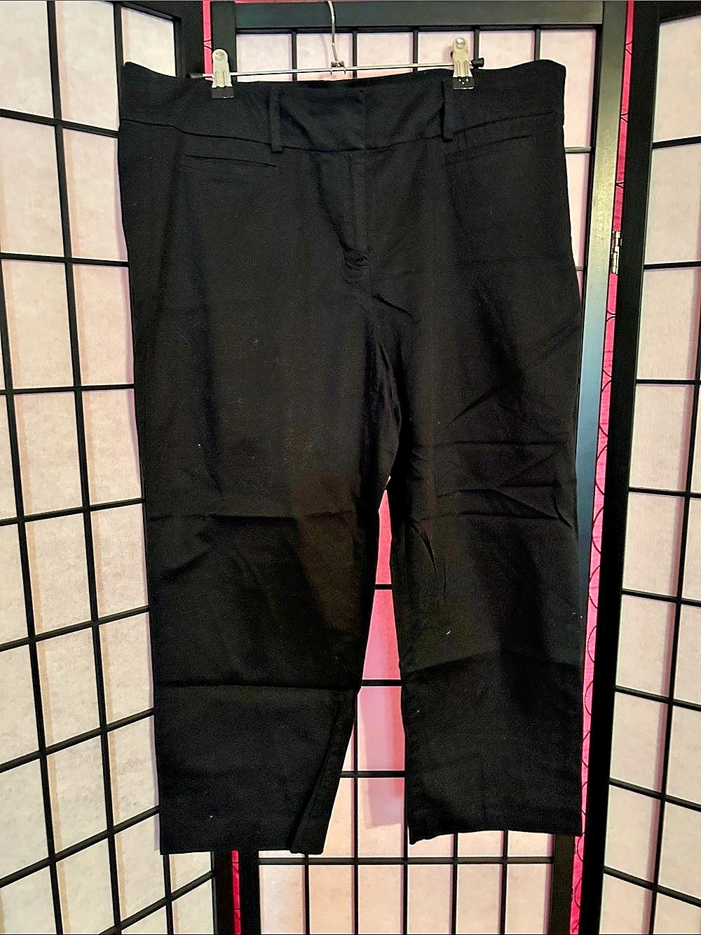 LOFT Black original Straight-Leg Pants
